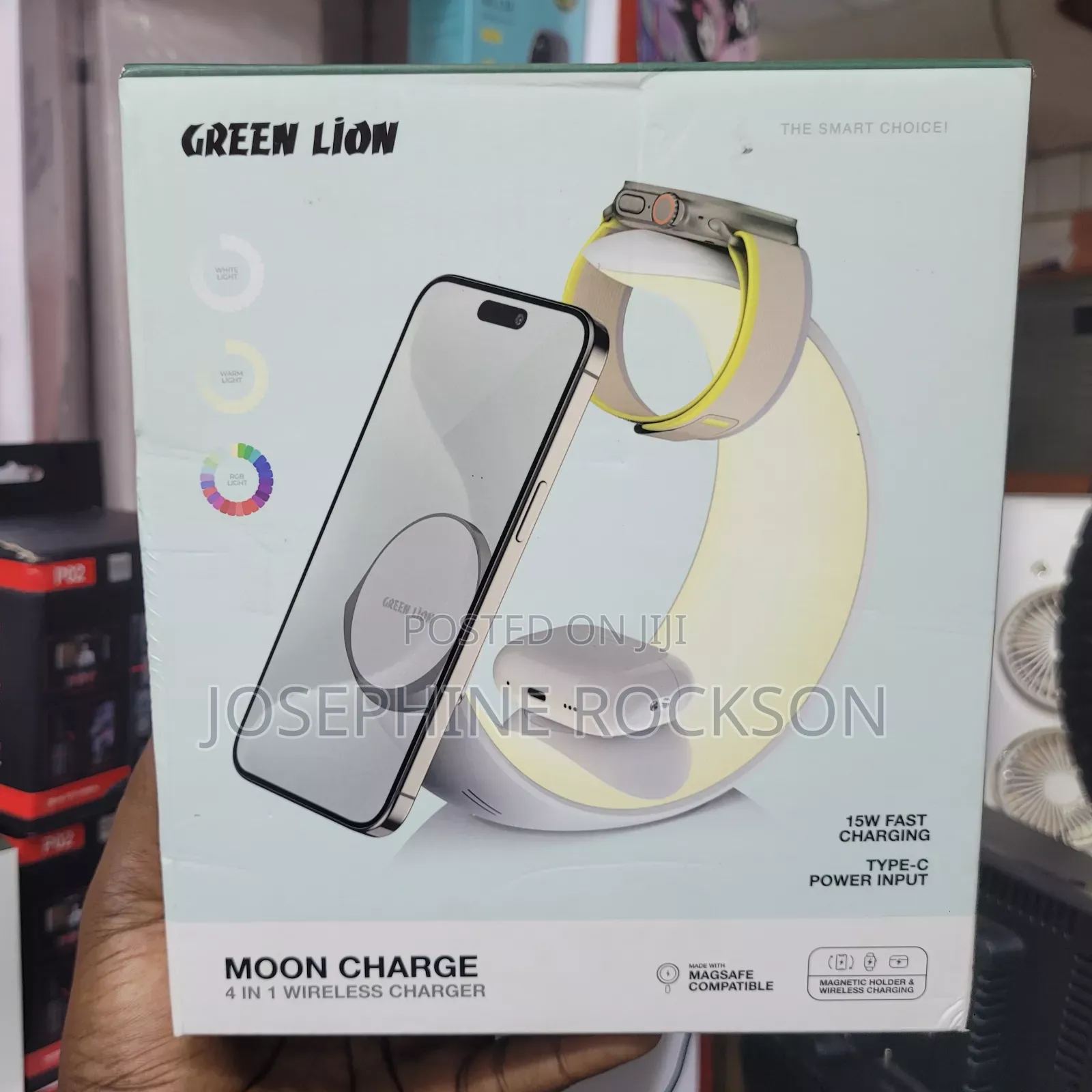 Green Lion Wireless Charger