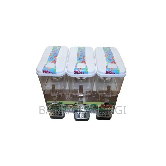 ,Snowhite Triple Juice Dispenser, 18litres - White