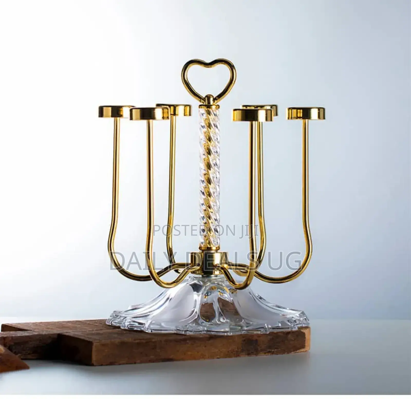 Gold Glass Holder