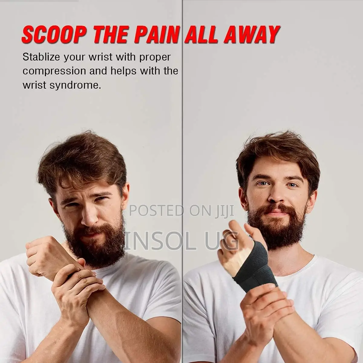Wrist Support For Sports And Carpel Tunnel Syndrome