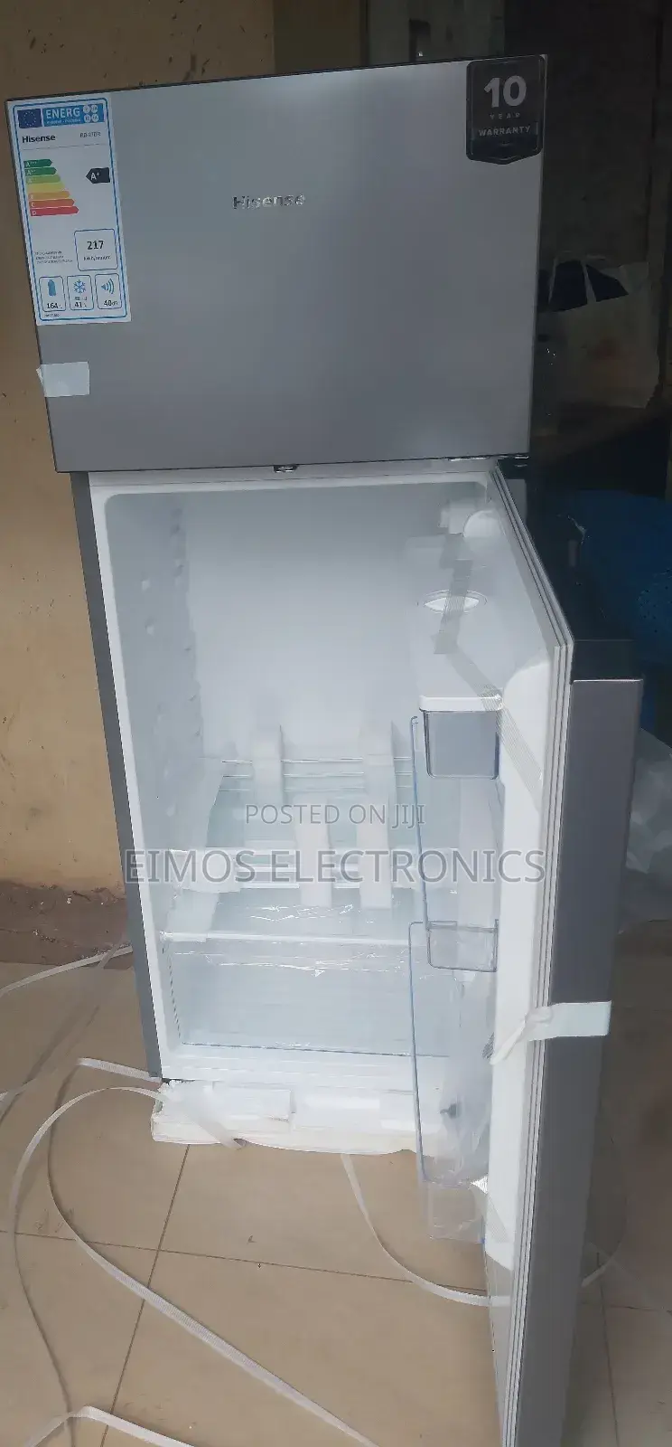 270L Hisense Fridge Double Door