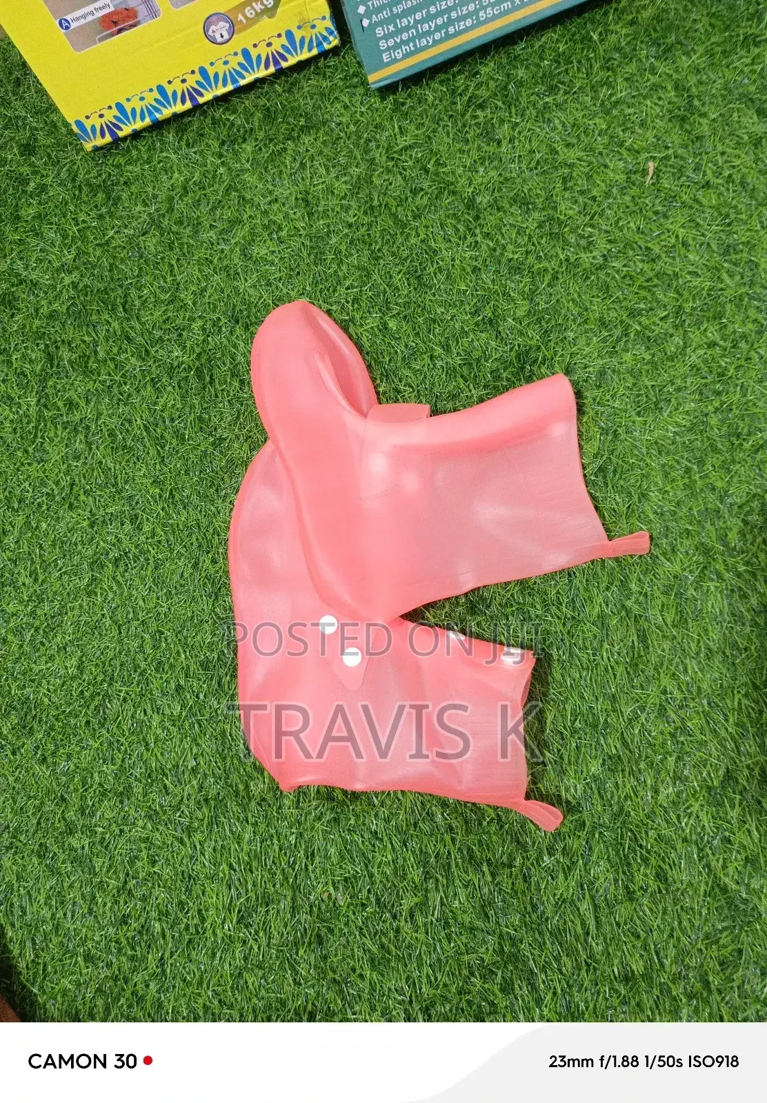 Waterproof Rain Shoe Covers, Reusable, Foldable Boots