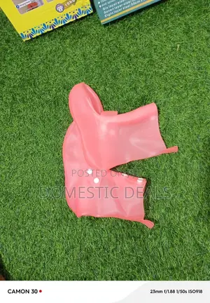 Waterproof Rain Shoe Covers, Reusable, Foldable Boots