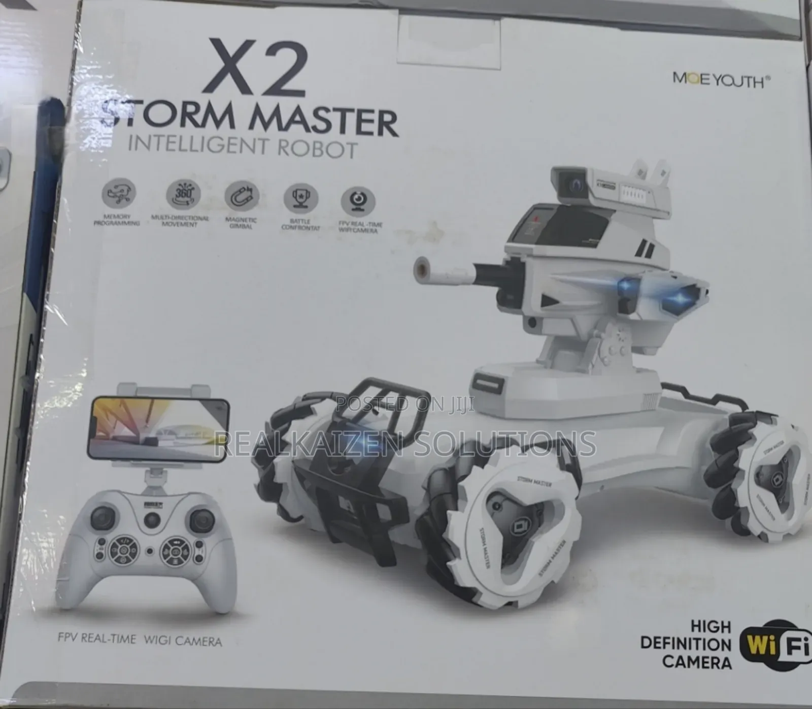 X2 STORM MASTER Intelligent Remote CTRL Water Robot Wifi Car