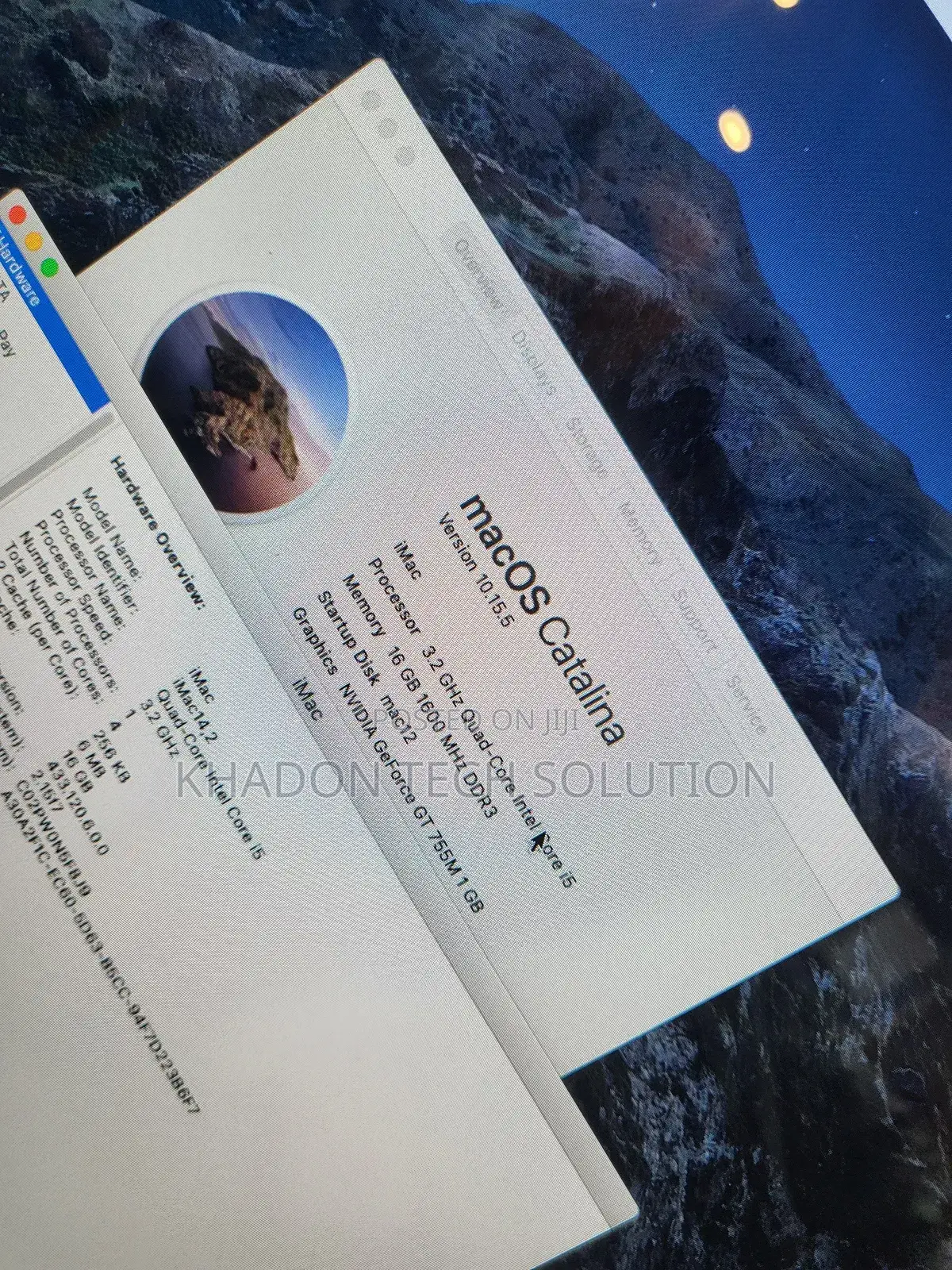 Desktop Computer Apple iMac 18GB Intel Core I5 SSHD (Hybrid) 1T