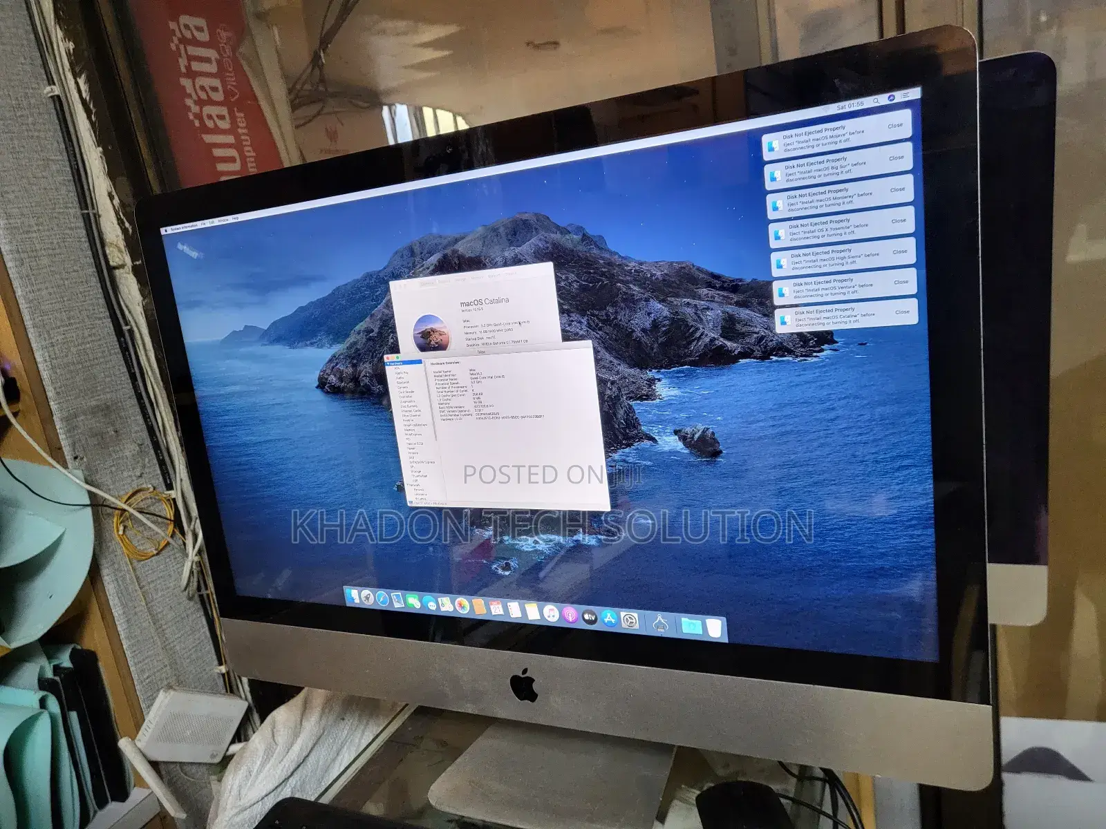 Desktop Computer Apple iMac 18GB Intel Core I5 SSHD (Hybrid) 1T