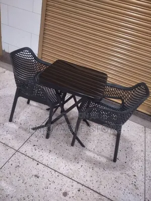 Hotel Set of Centre Table and 2 Chairs