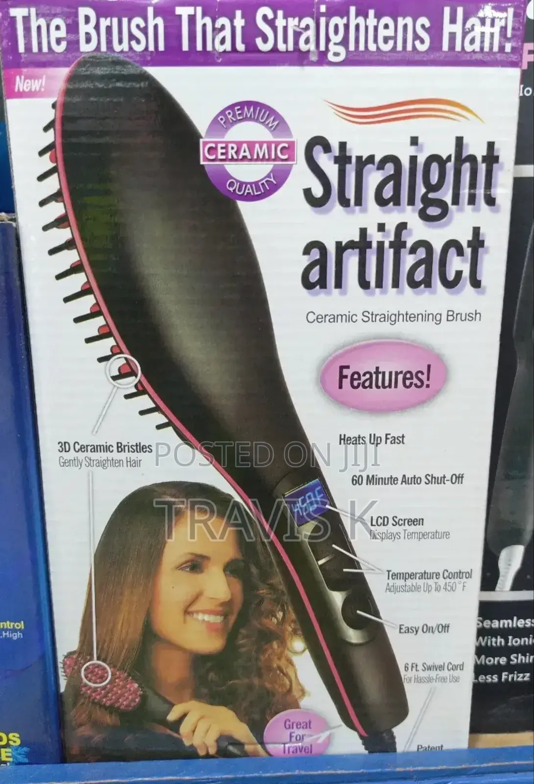 Simply Straight Hair Straightener Brush