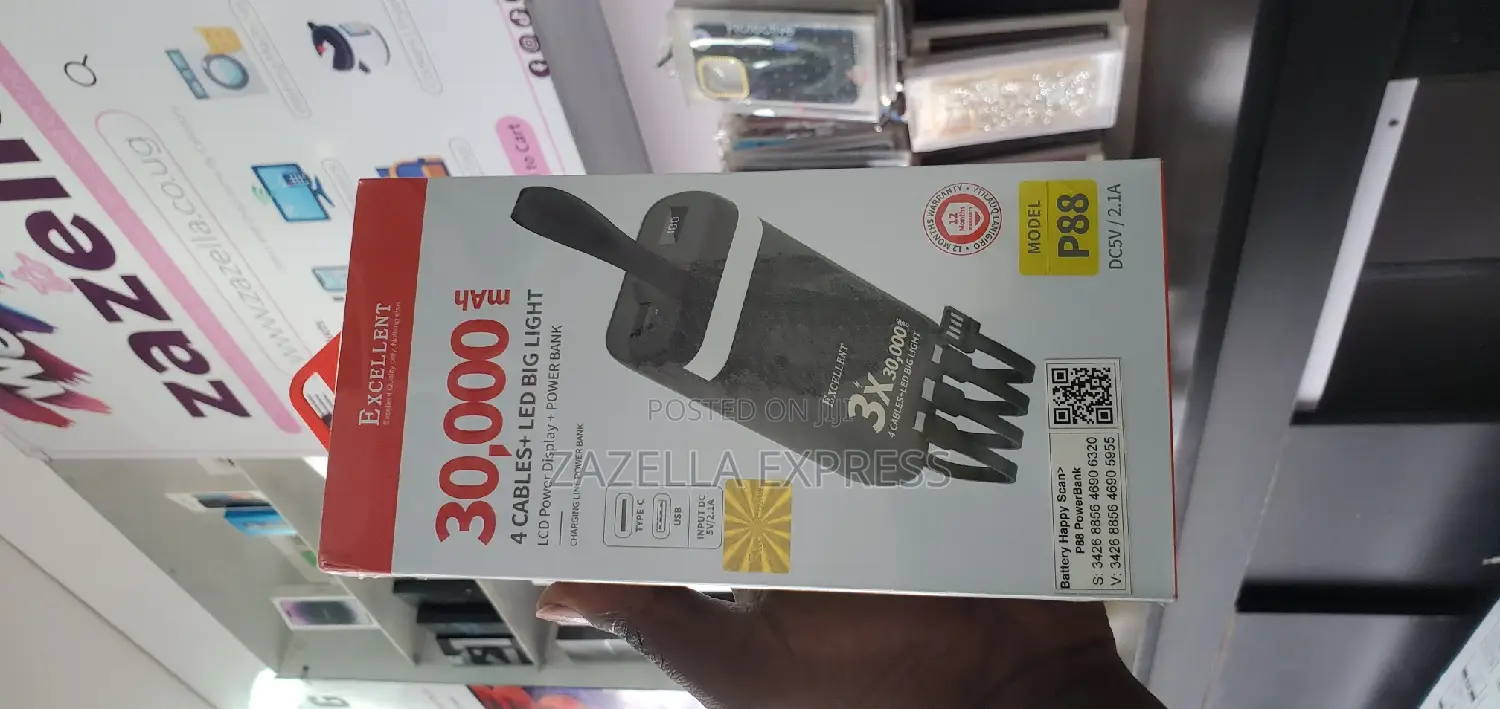 Excellent 30,000mah Powerbank