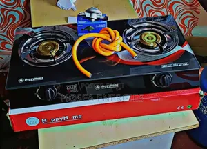 Brand New Double Gas Cooker With Free Accessories