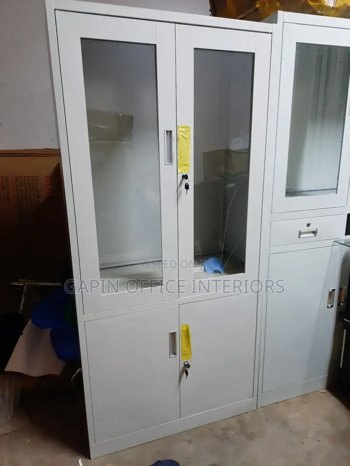 Brand New Half Glass Steel Carbard