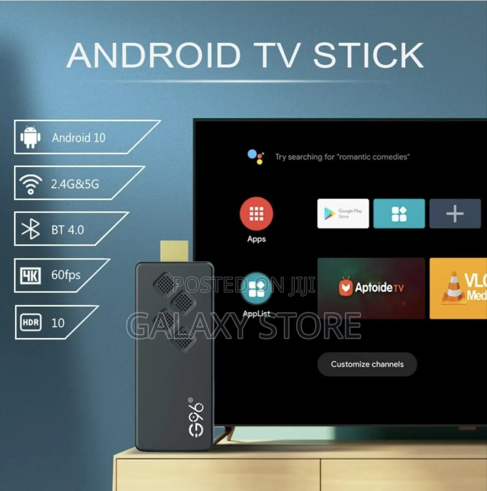 TV Stick for Android Smart TV Box Streaming Media Player