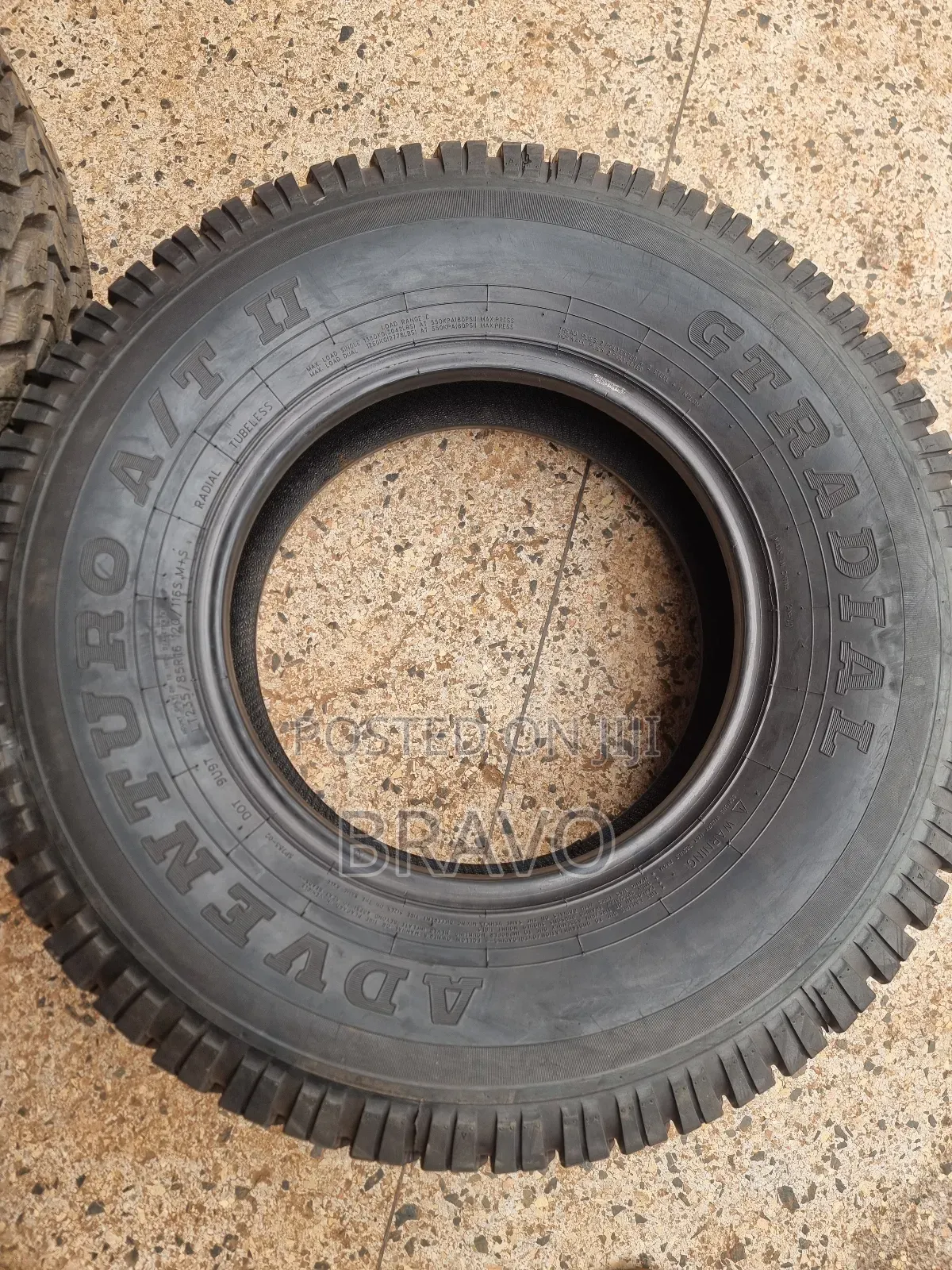 235/85r16 GT Adventuro Tires.