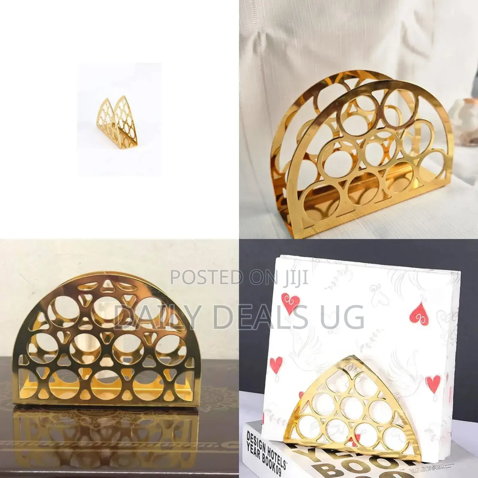 Gold Tissue Holder