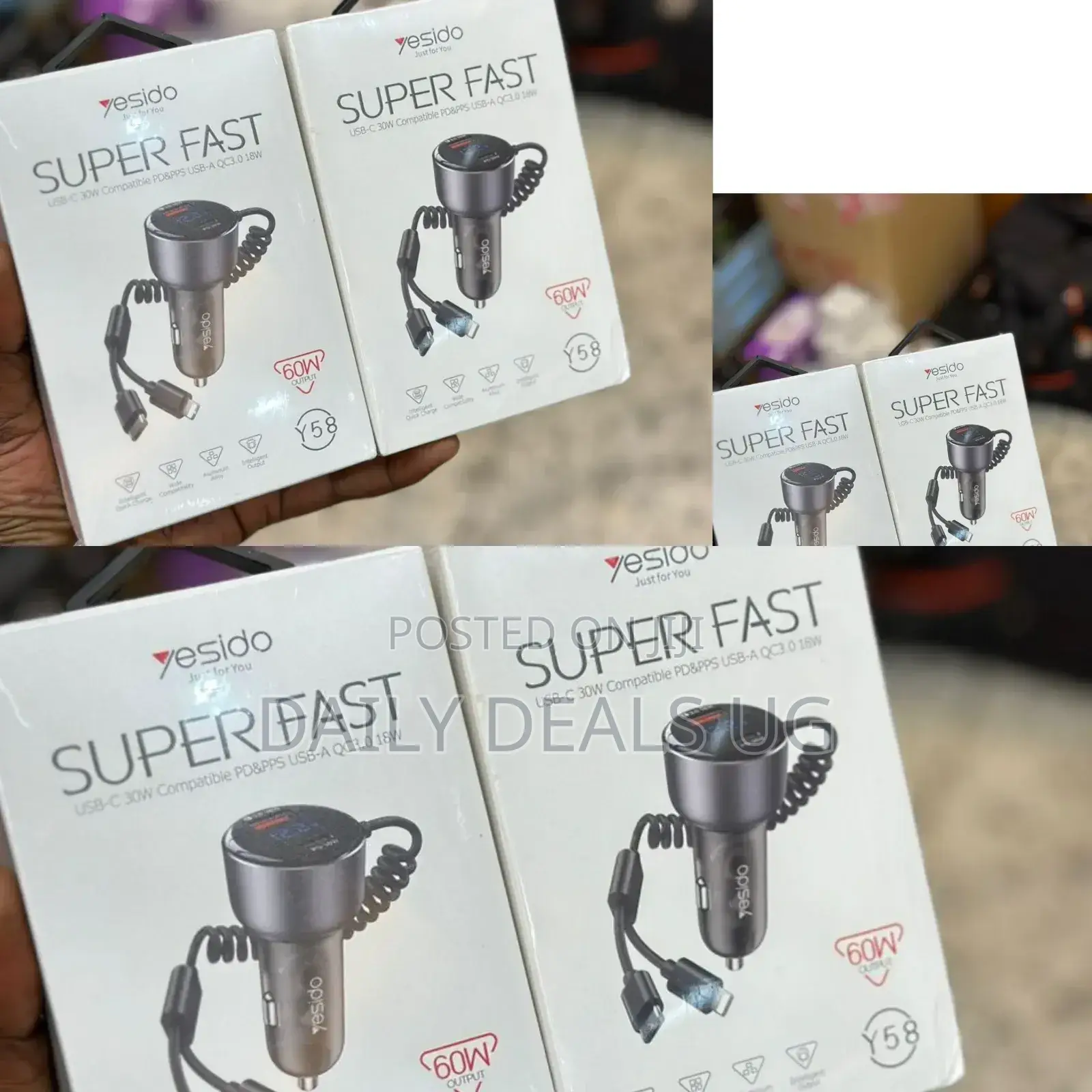 Portable Fast Car Charger
