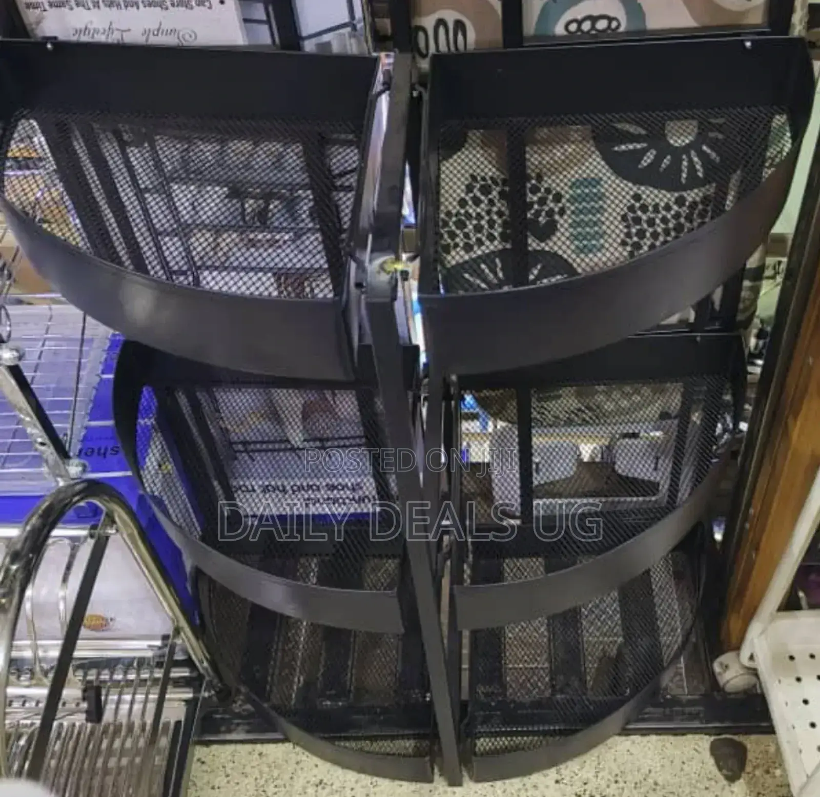 Aluminum Rotating Vegetable Rack