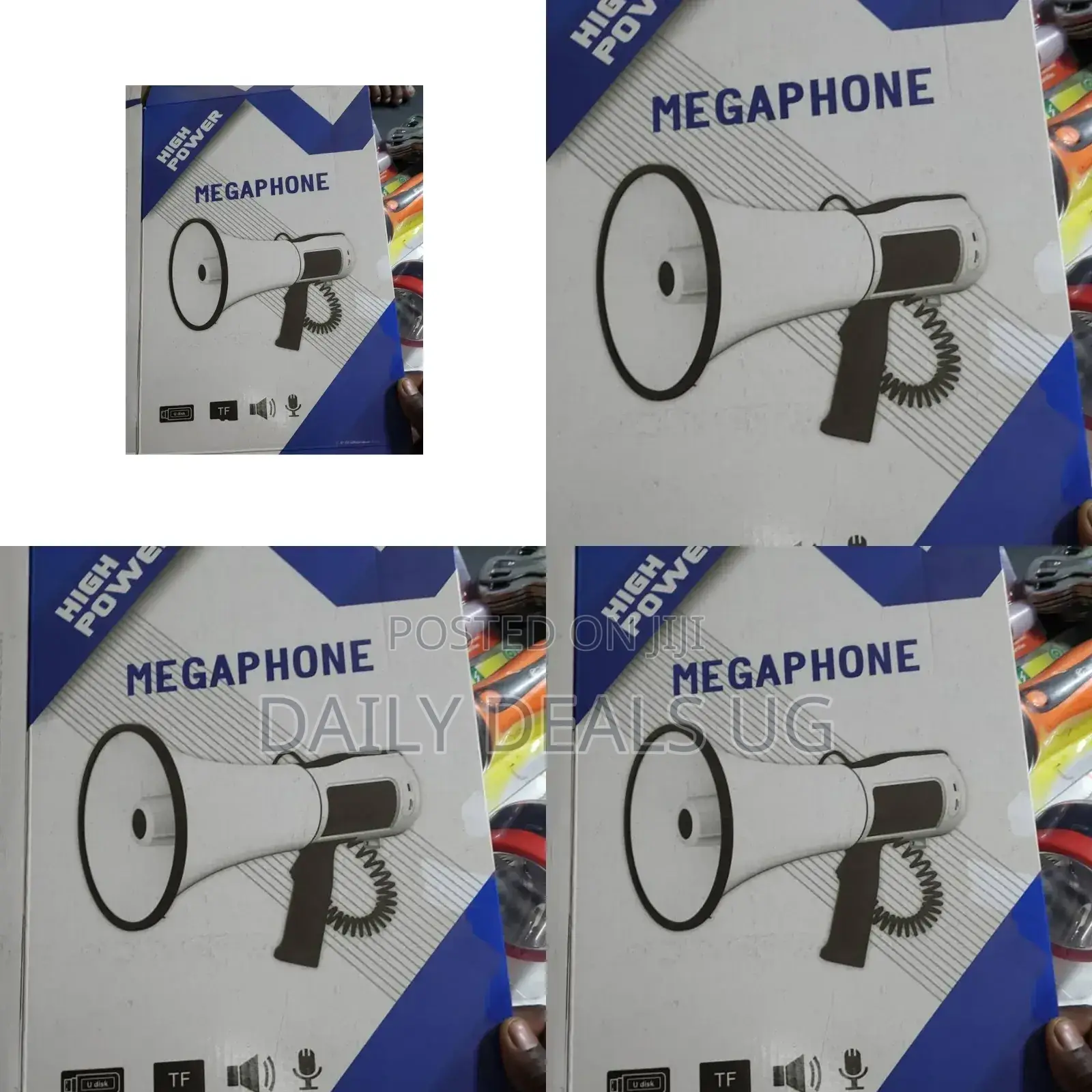 Portable Rechargeable Megaphone