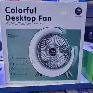 Colorful Desktop Fan/ Cool Wind Portable Fan