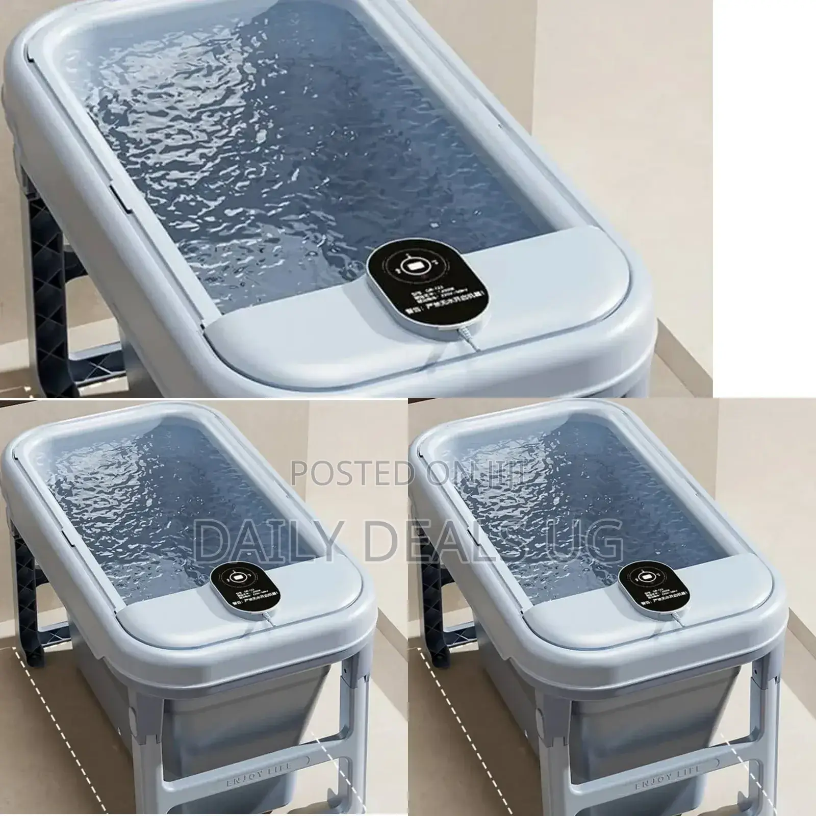 Foldable Steaming Bath Tub