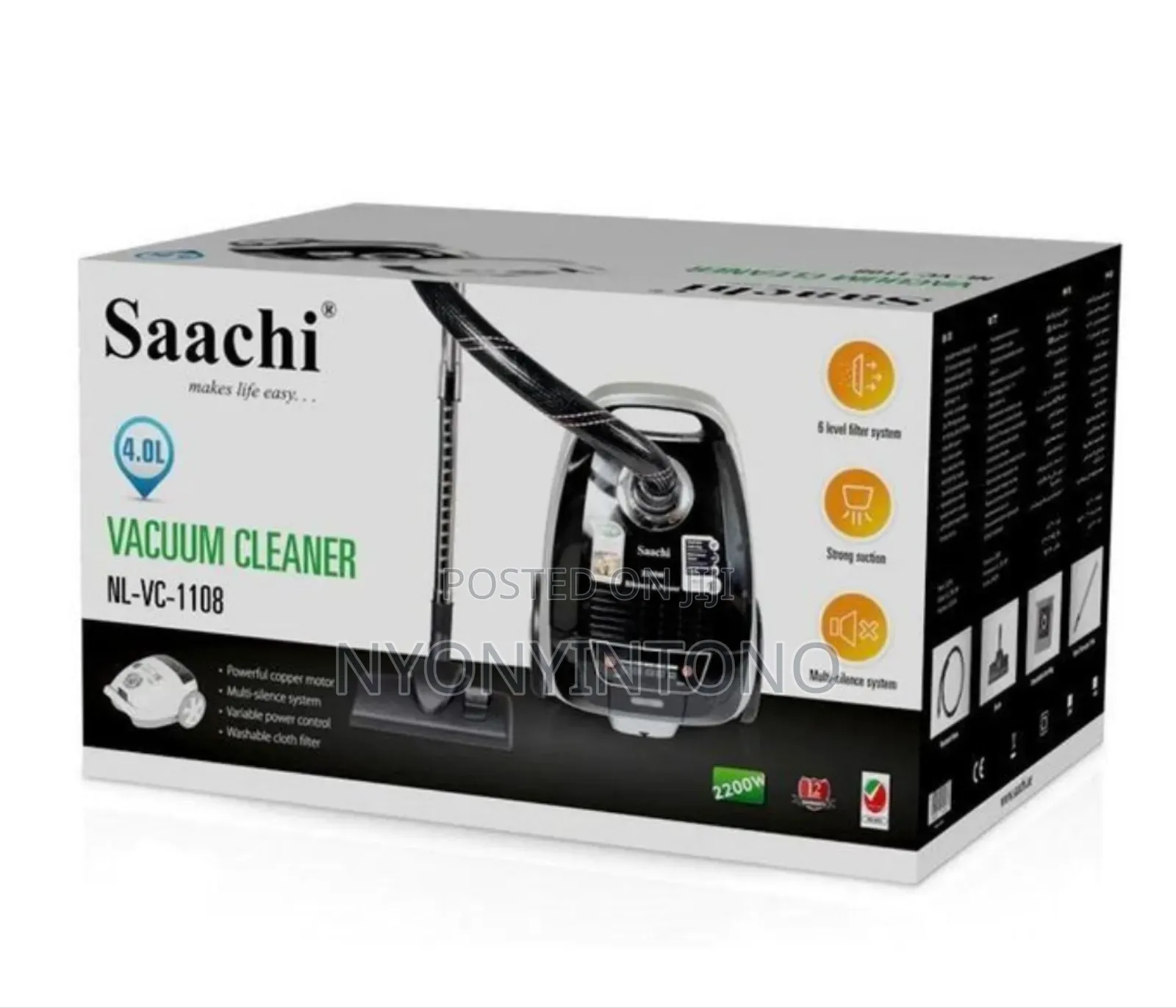Saachi 4liters Vacuum Cleaner