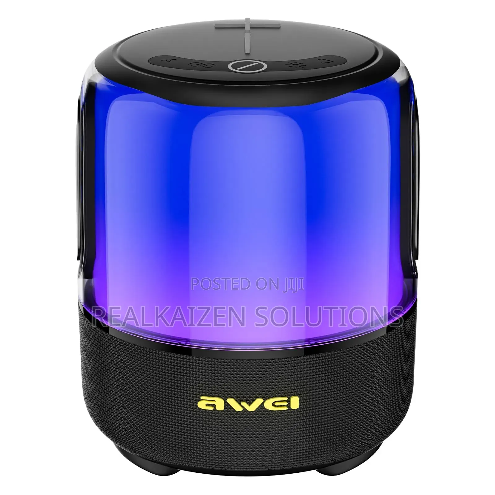 AWEI Phantom Bluetooth Waterproof Subwoofer RGB Speaker 60W