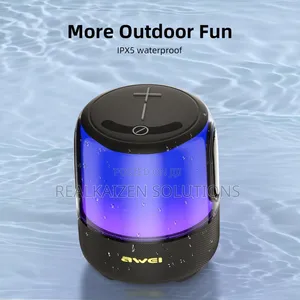 AWEI Phantom Bluetooth Waterproof Subwoofer RGB Speaker 60W