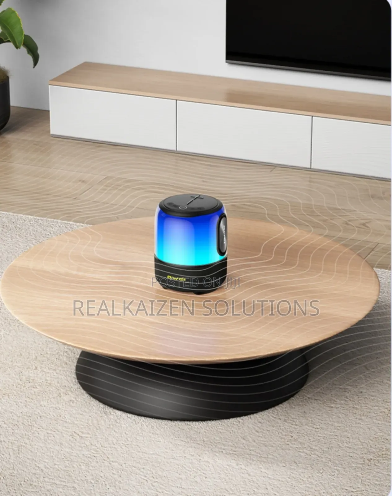 AWEI Phantom Bluetooth Waterproof Subwoofer RGB Speaker 60W
