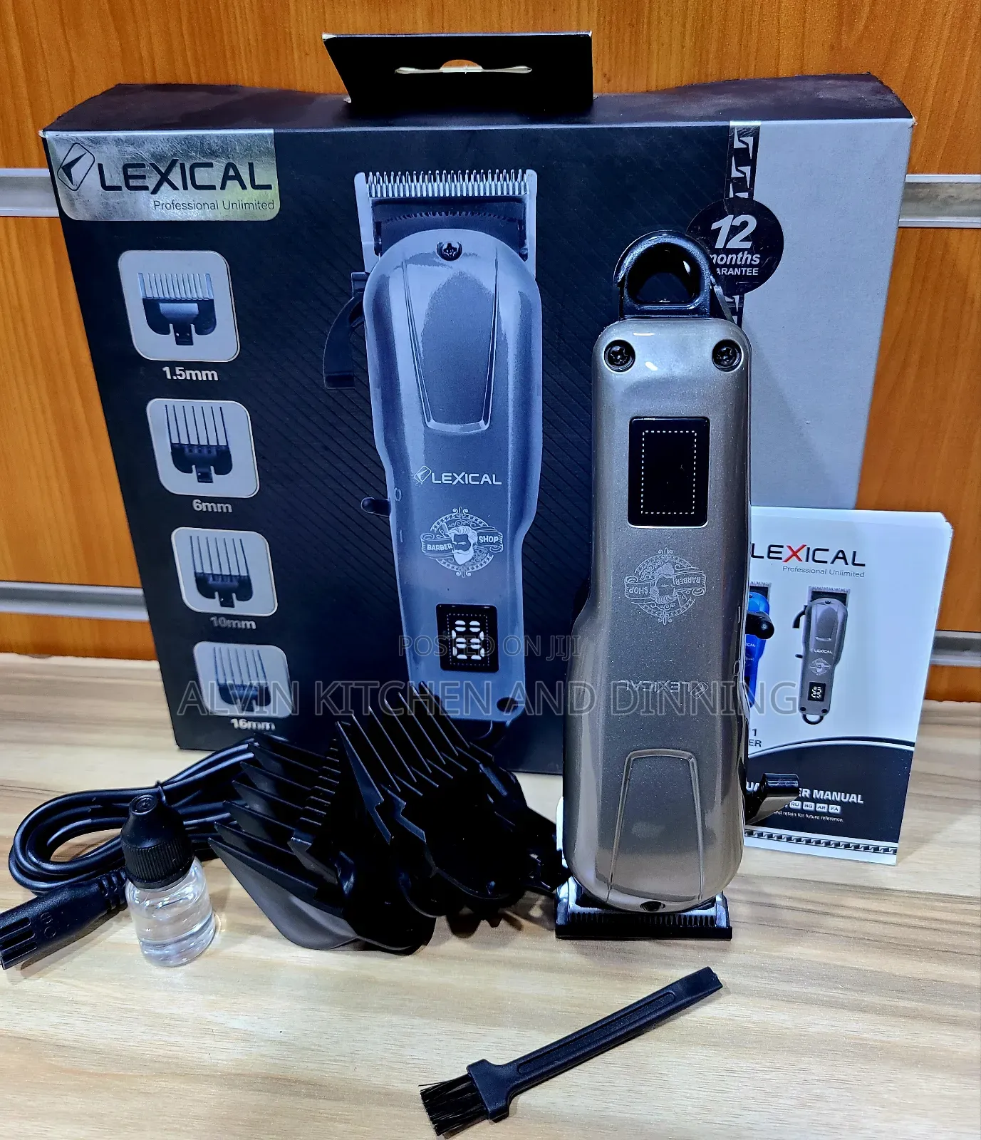 Professional Hair Clipper Rechargeable