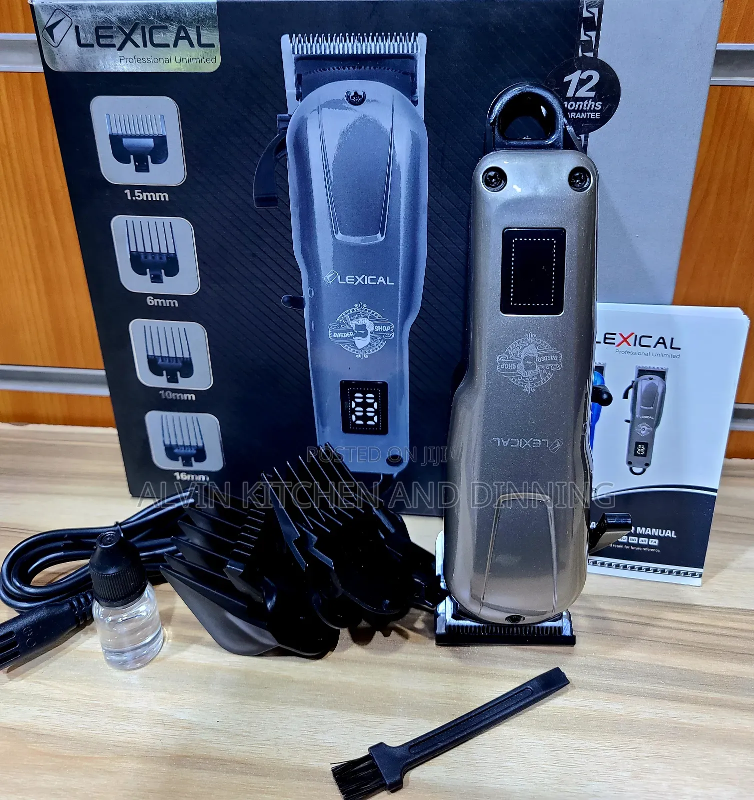 Professional Hair Clipper Rechargeable