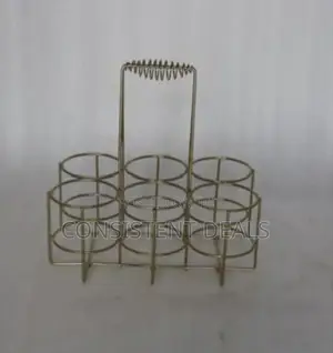Stainless Steel 6 Bottle Holder