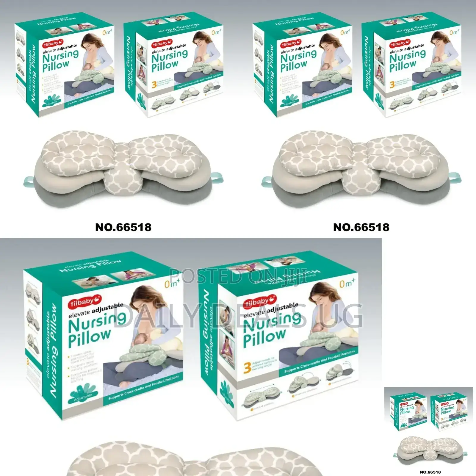 Smooth Foldable Baby Feeding Pillow