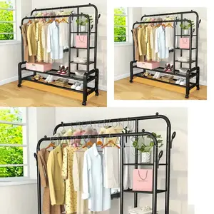 Aluminum Clothe Rack Organizer