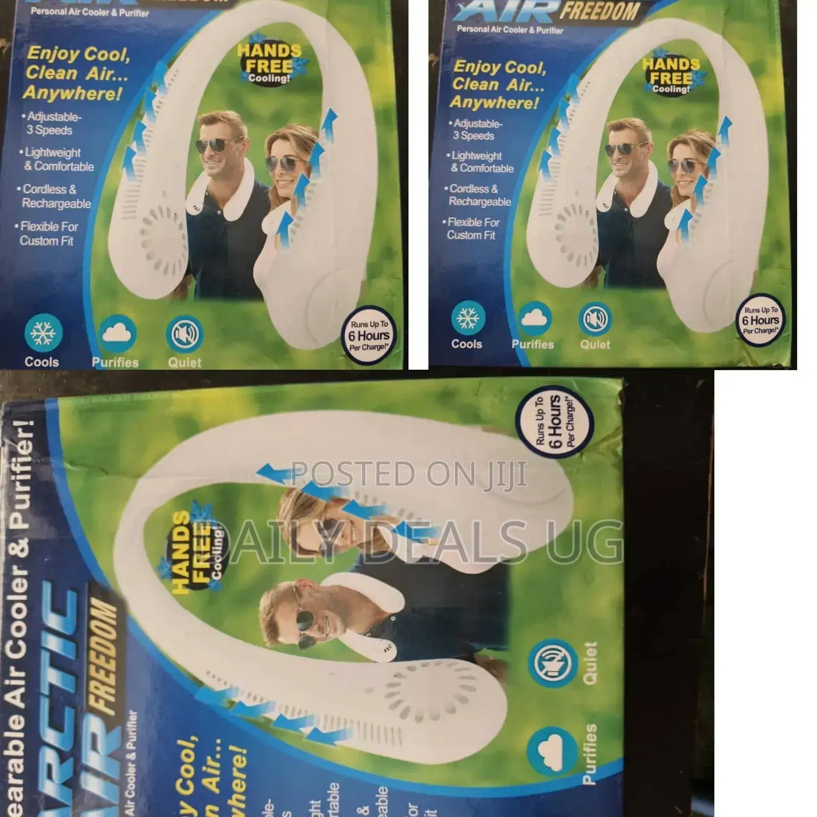 USB Rechargeable Neck Fan
