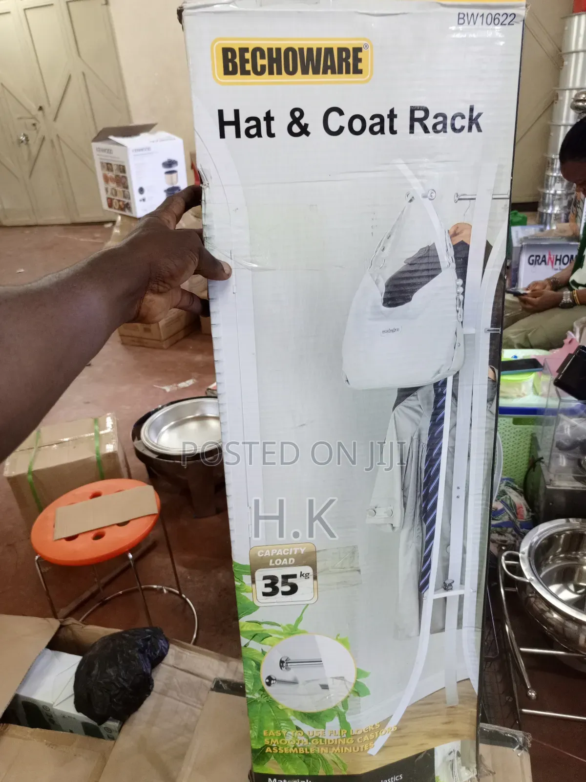 Bechoware Hat and Coat Rack