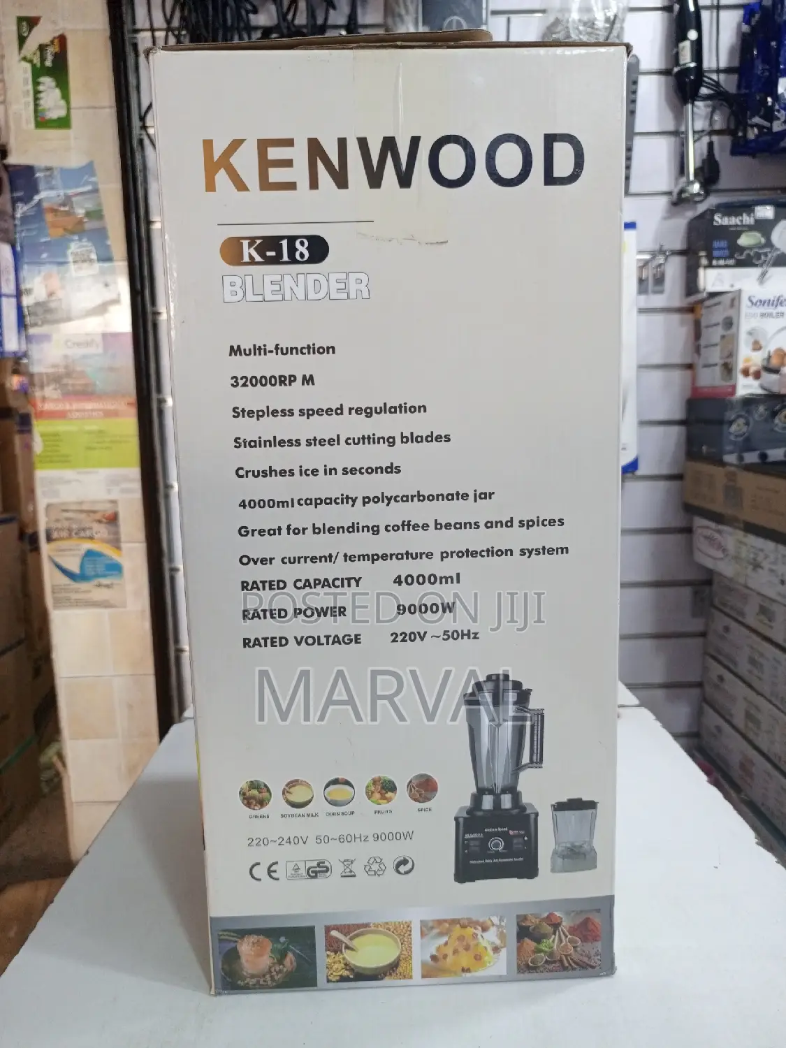 4L Kenwood K-18 Professional Heavy Duty Commercial Blender