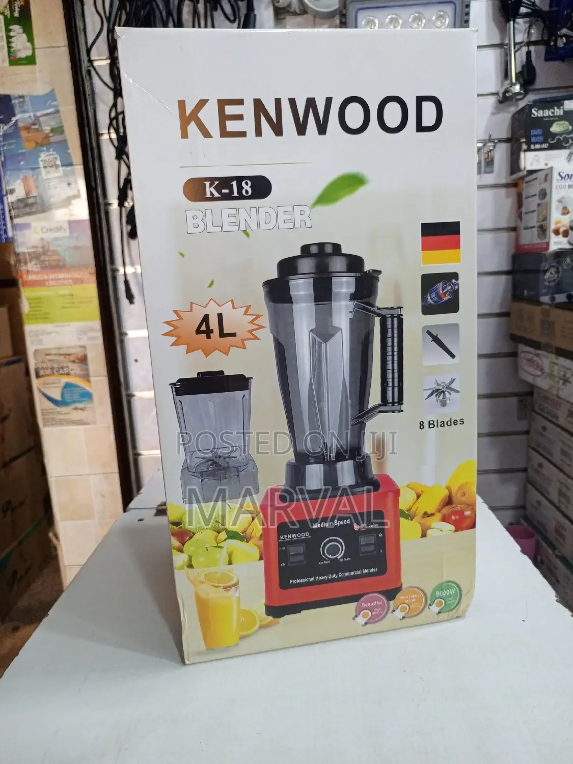 4L Kenwood K-18 Professional Heavy Duty Commercial Blender