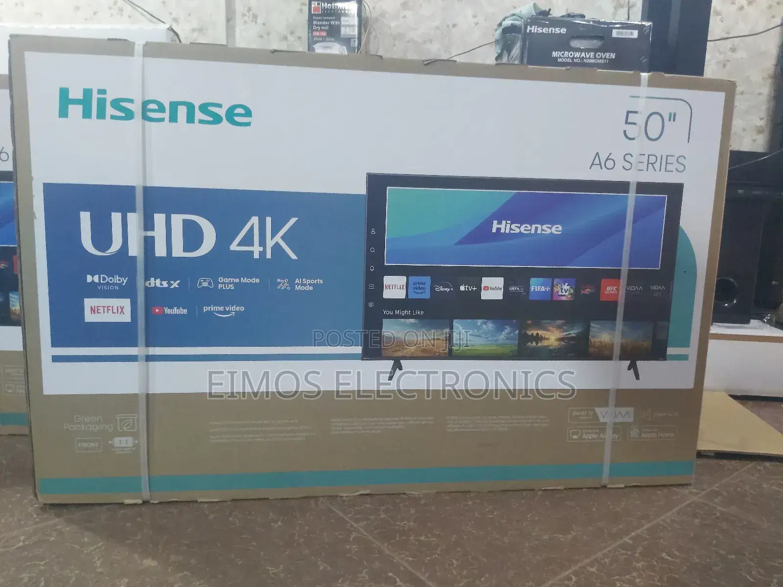 50" LED Hisense Digital TV