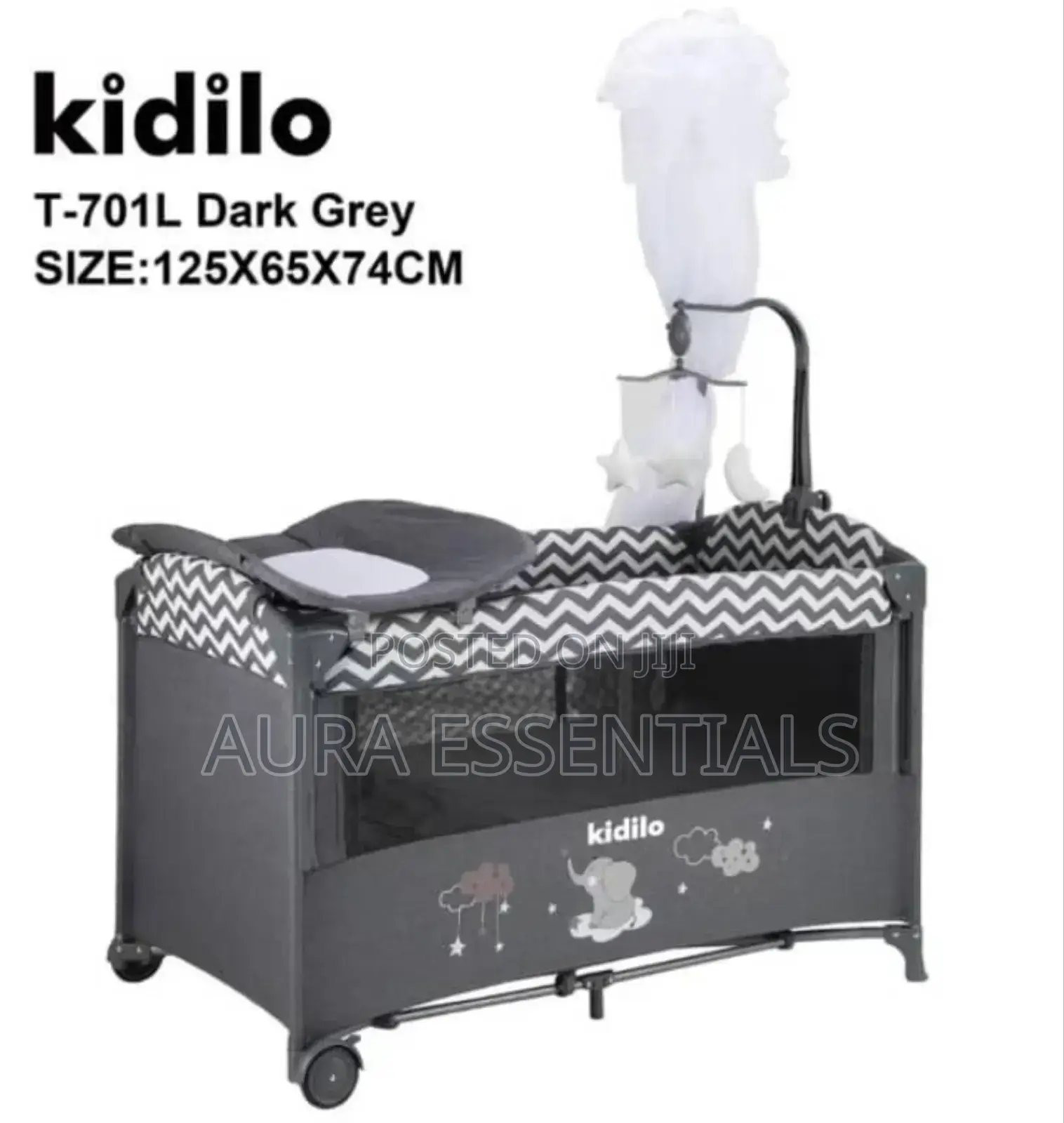 Baby Bedside Crib Foldable Bed Cot