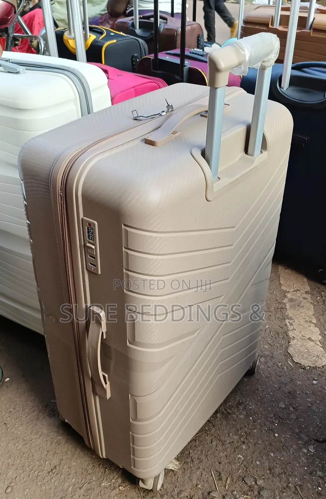Big Size Rubber Suitcase