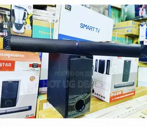 Global Star 2.1 Soundbar With Wired Subwoofer Deep Bass
