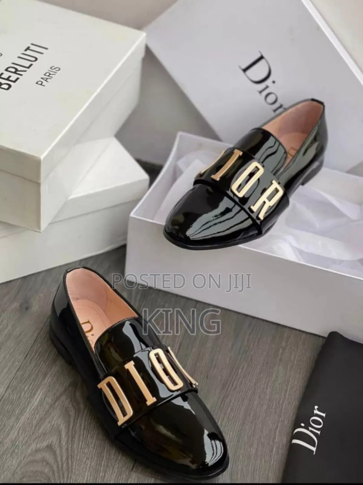 Dior Black Shoes. Final Boss