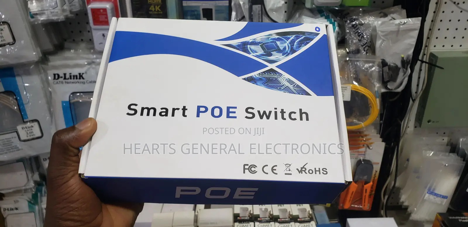 24v Poe Switch ( 8 Poe Ports and 2 Uplinks )