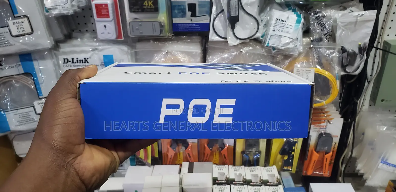 24v Poe Switch ( 8 Poe Ports and 2 Uplinks )