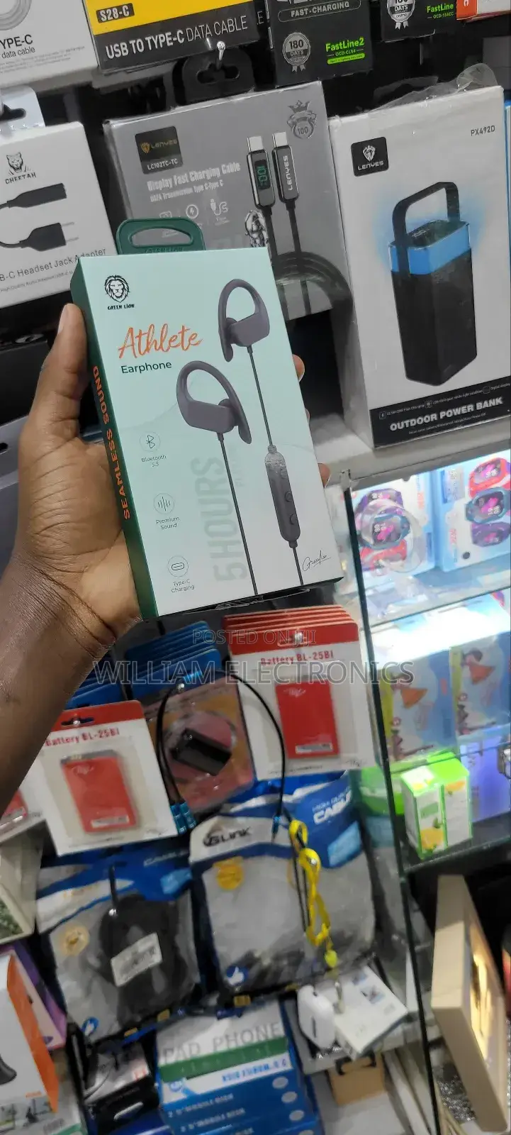 Green Lion Athelete Earphone Type-C