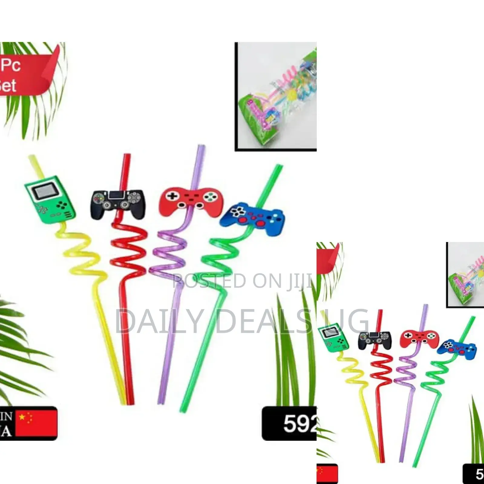 Water Bottle Plastic Straws