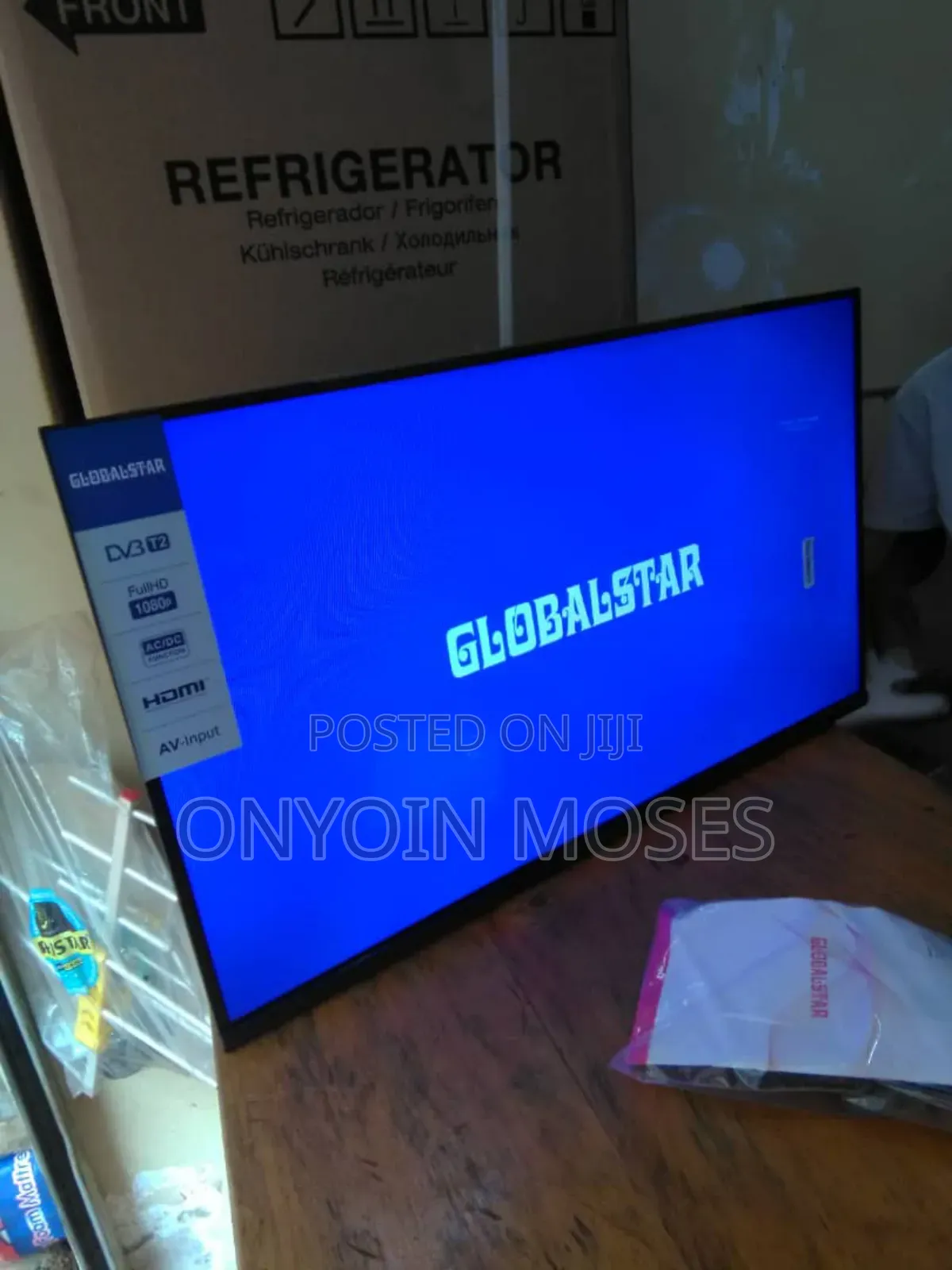 New 32 Inches Globalstar Digital Tv With Free to Air Decoder