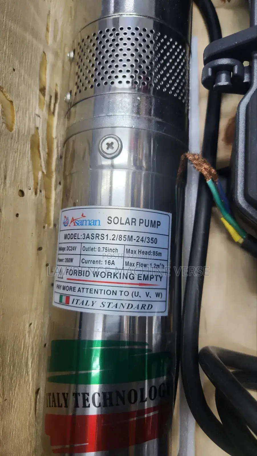 Solar Water Pump 85 Meters