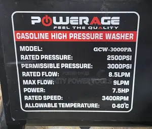 High Pressure Washer(Powerage)