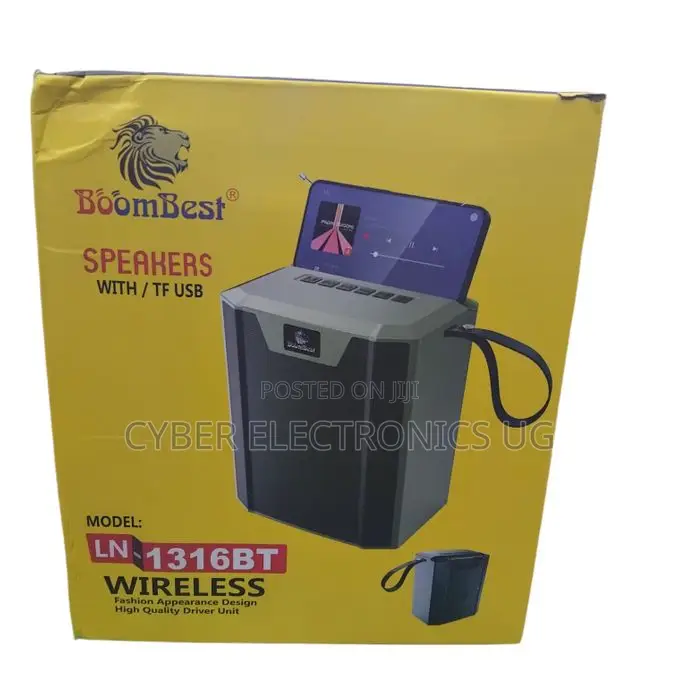 Boombest Wireless Super Bass Speaker With Radio TF USB Port
