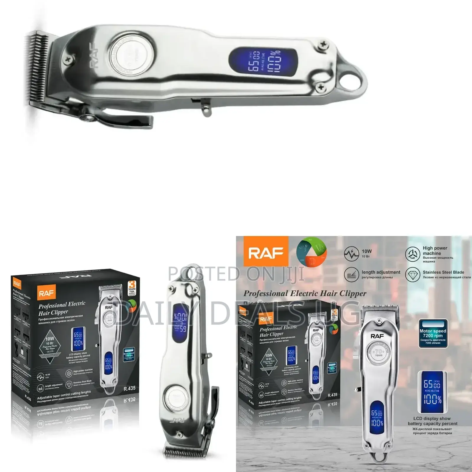 Electric Rechargeable Hair Clipper
